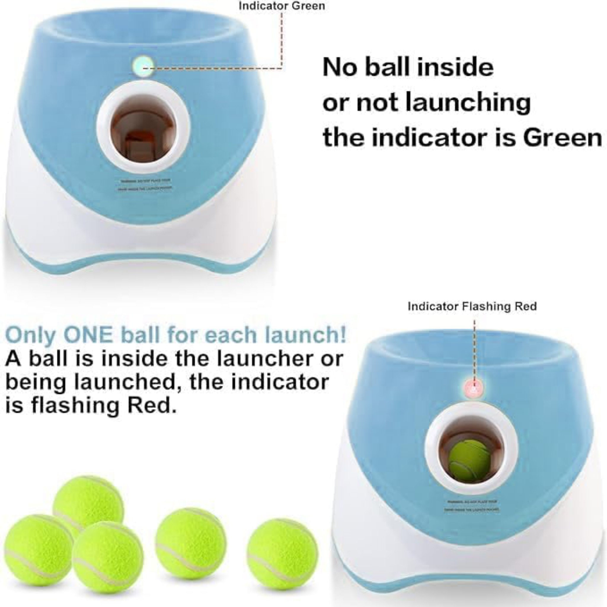 Tennis Ball Launcher Dogs