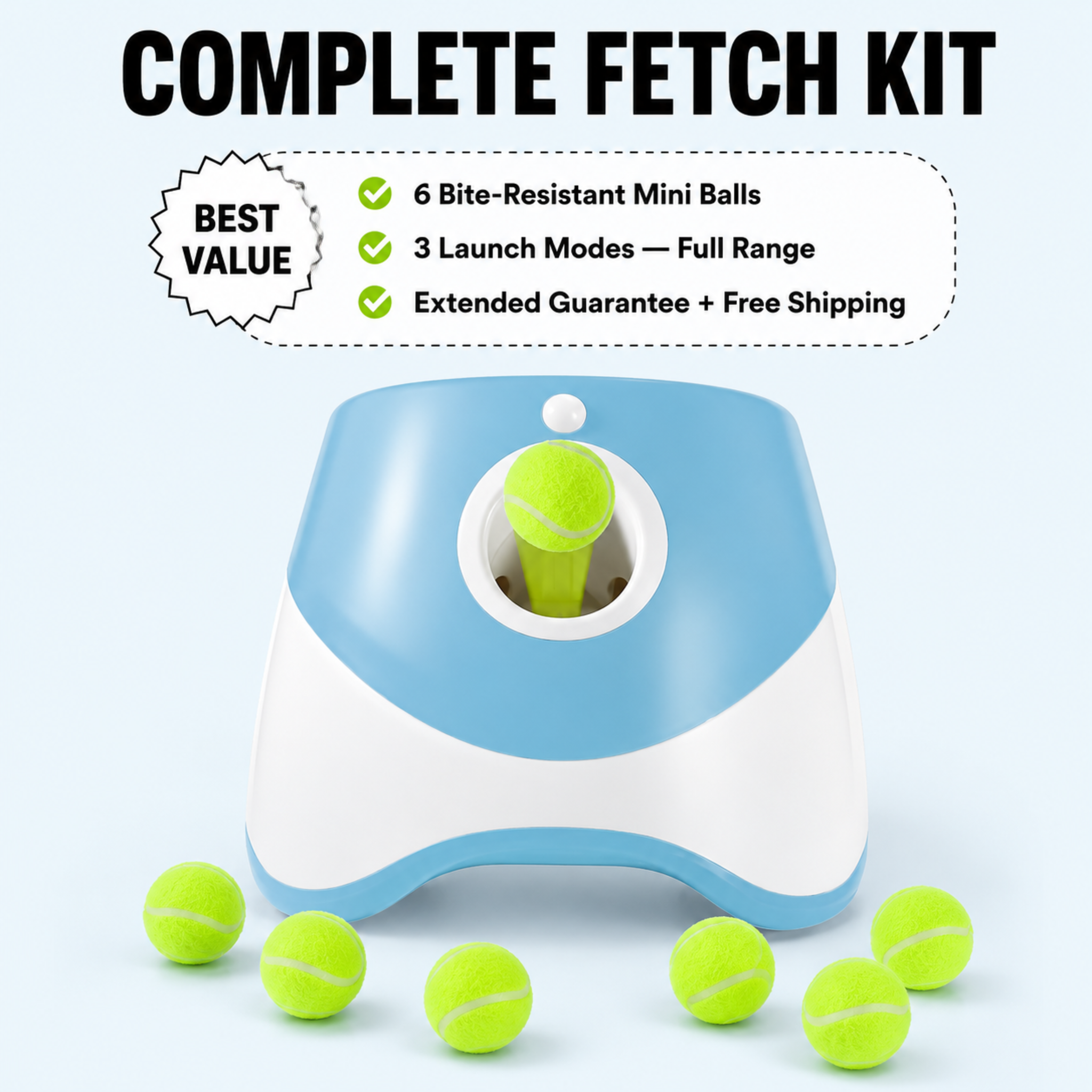 BuddyPaw™ ProFetch Machine-Endless Play